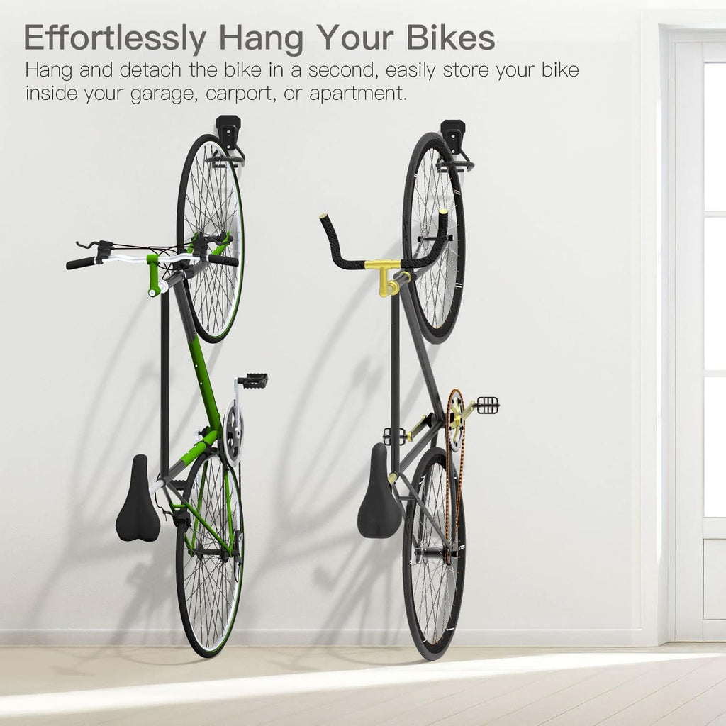 Compare Pulse Black Iron Vertical Bike Wall Hooks additional product photo