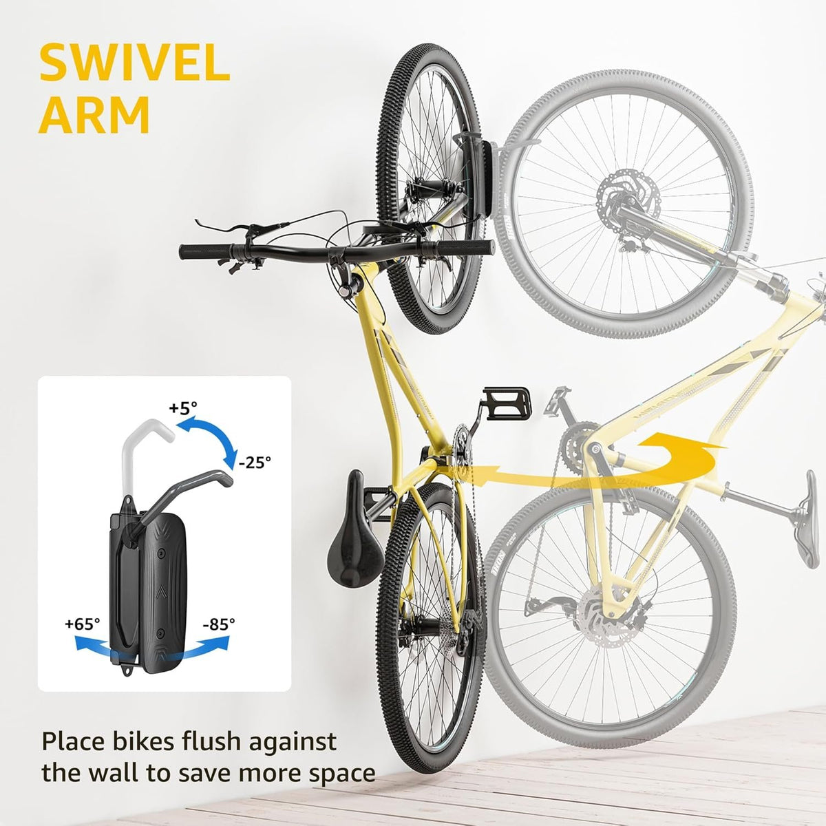 Compare Pulse Swivel Bike Wall Mounts additional product photo