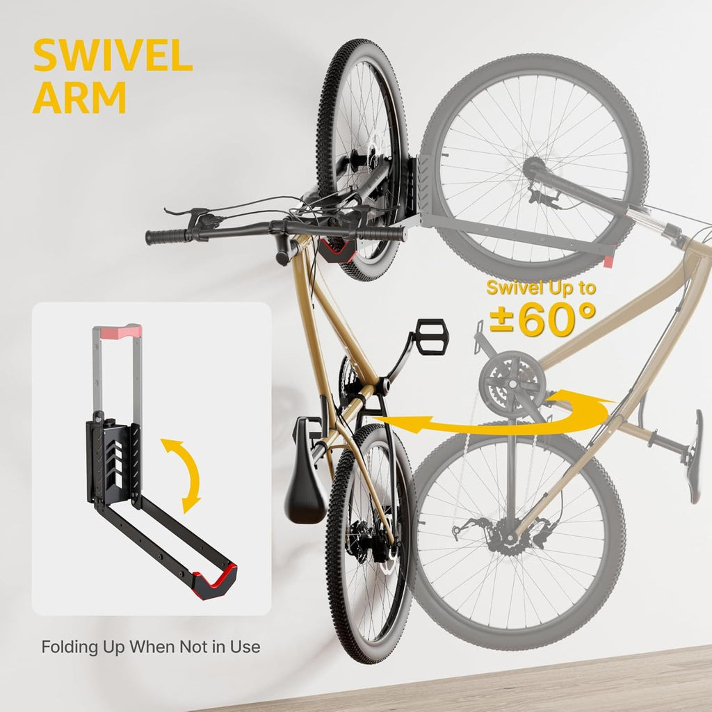 Compare Pulse Folding Swivel Bike Wall Mount additional product photo