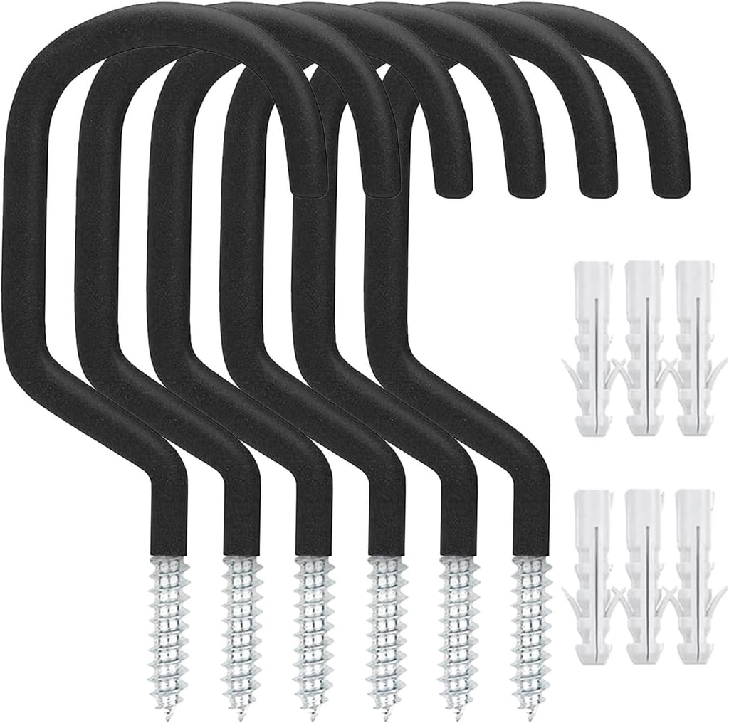 Compare Pulse Black Vinyl-Coated Bike Hooks studio product photo