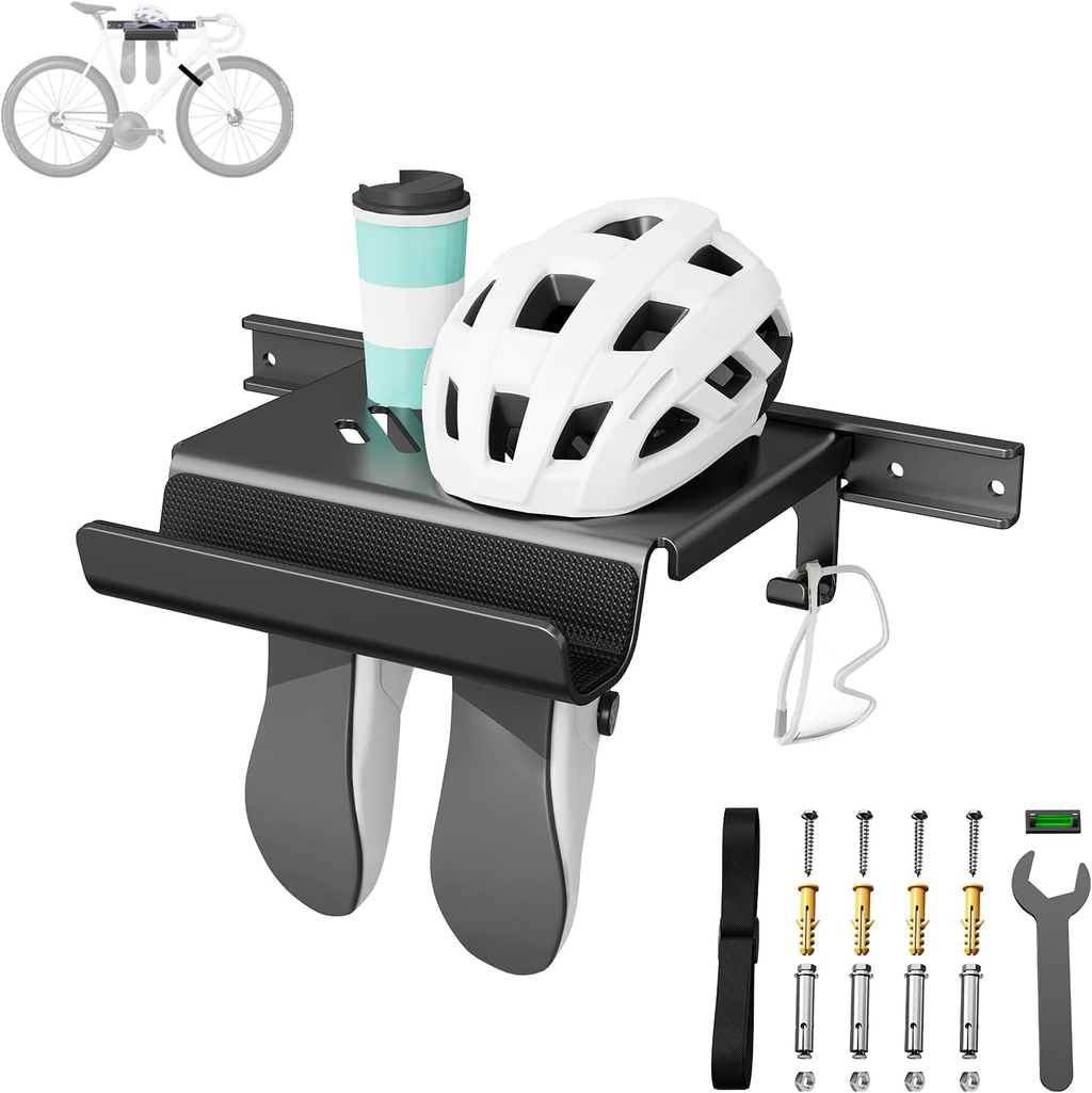 Compare Pulse Bike Wall Rack with Shelf and Hooks studio product photo