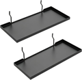 Compare Pulse Black Pegboard Shelves studio product photo