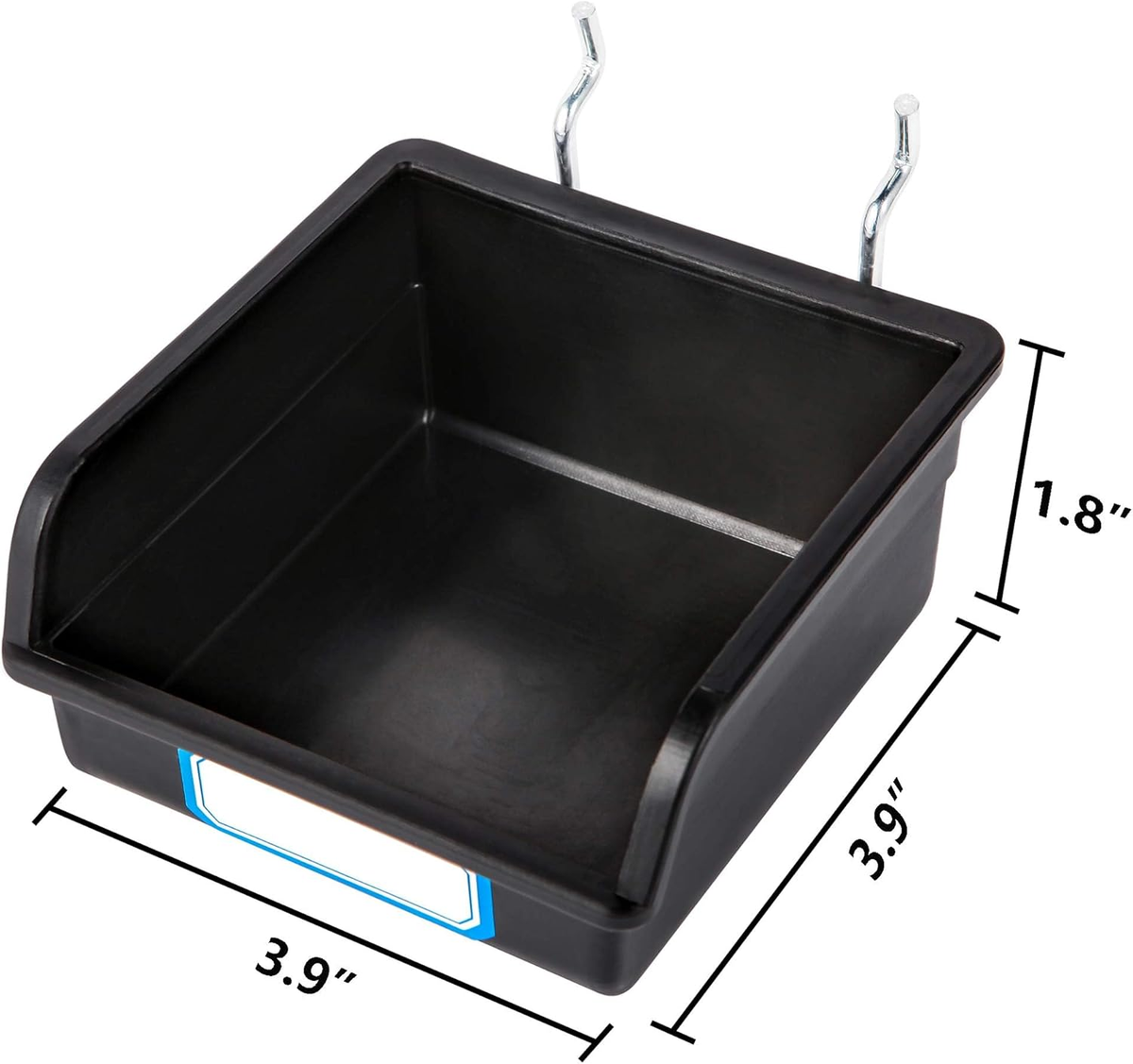 Compare Pulse Black Pegboard Bins additional product photo