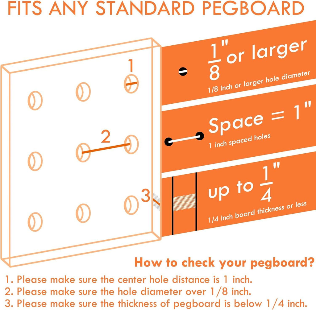 Compare Pulse Pegboard Bins and Cups Set additional product photo