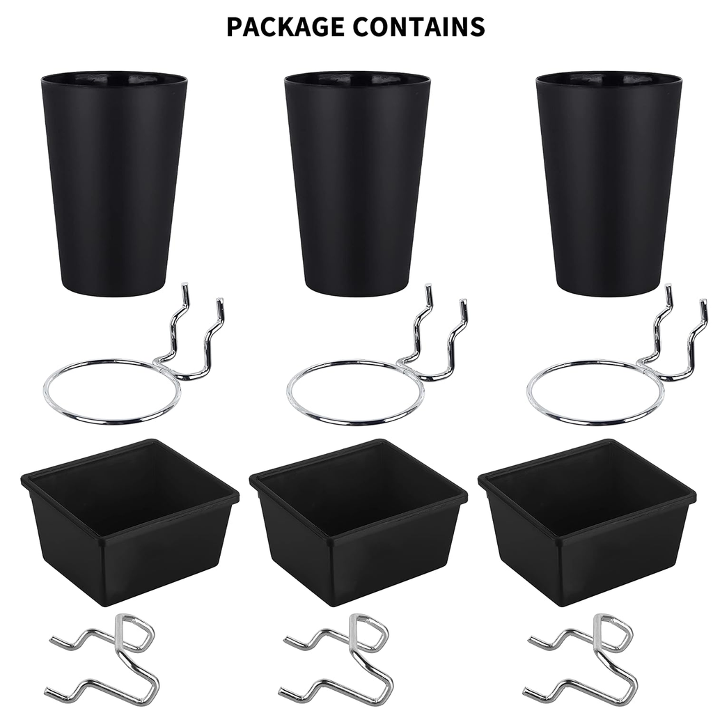 Compare Pulse Pegboard Cups and Bins with Hooks additional product photo