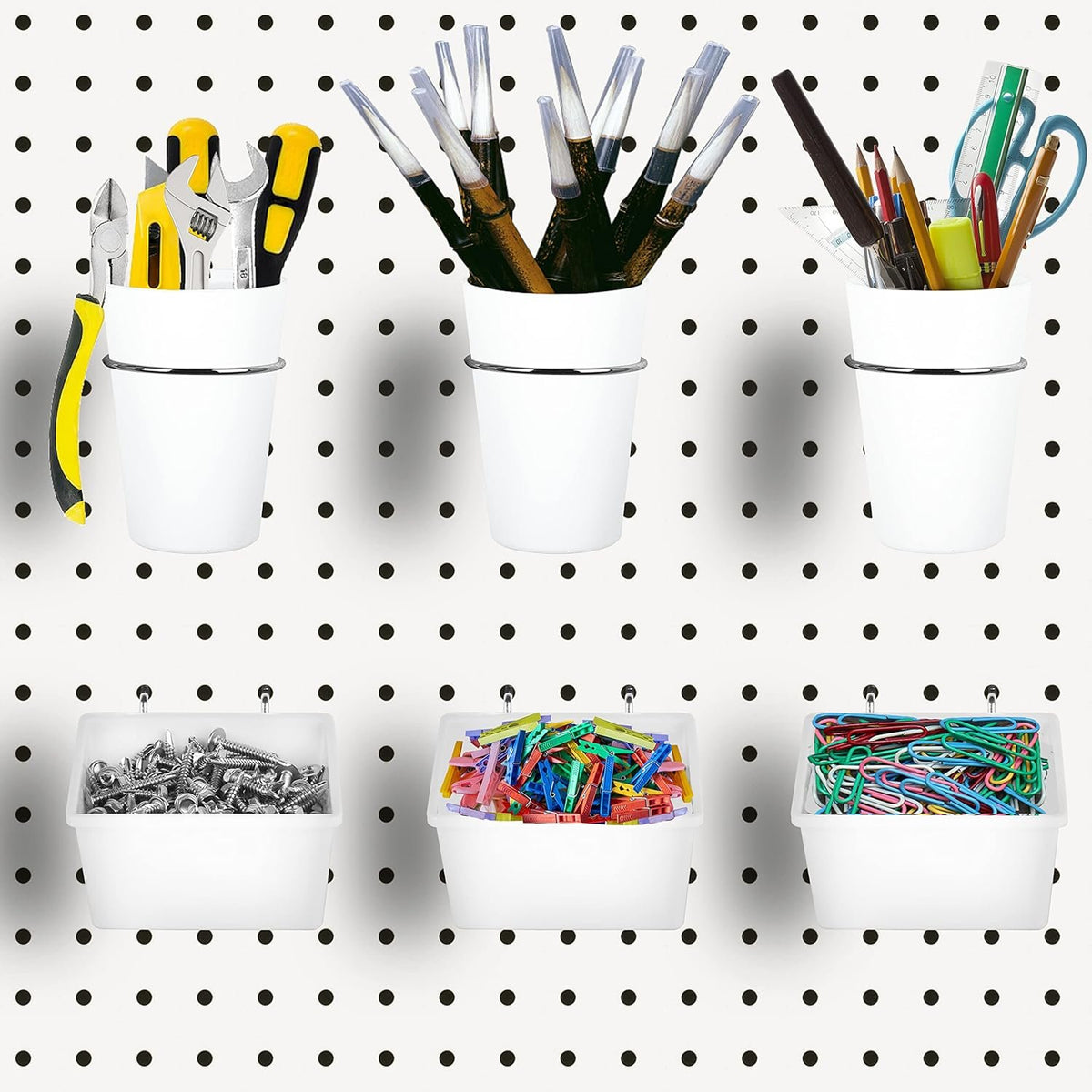 Compare Pulse Pegboard Cups and Bins with Hooks additional product photo
