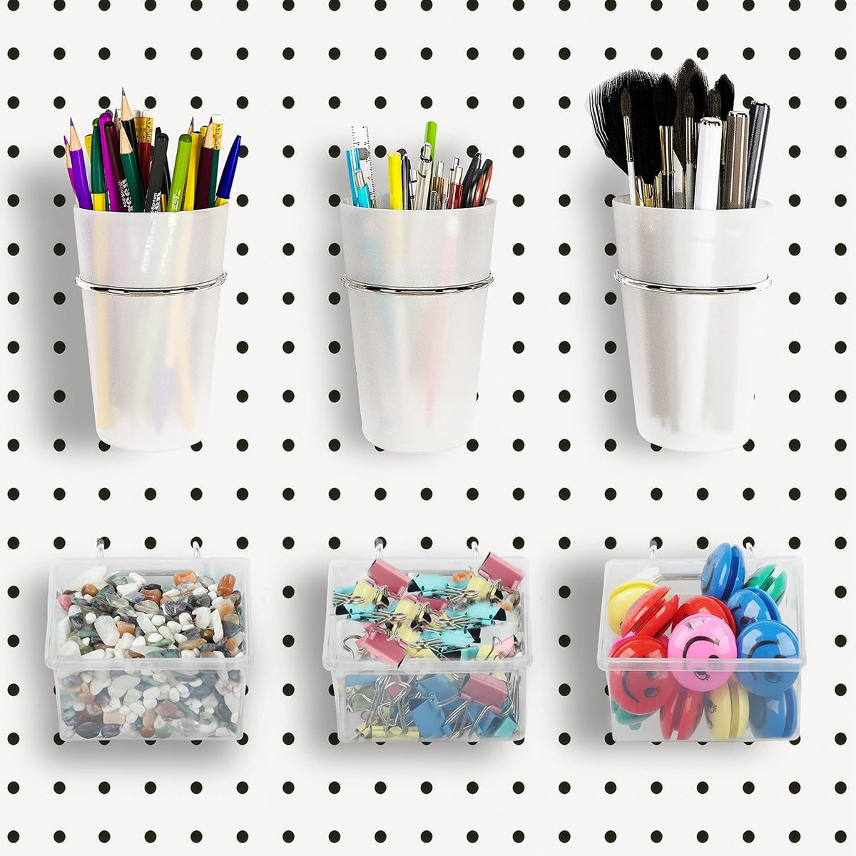 Compare Pulse Pegboard Cups and Bins with Hooks additional product photo