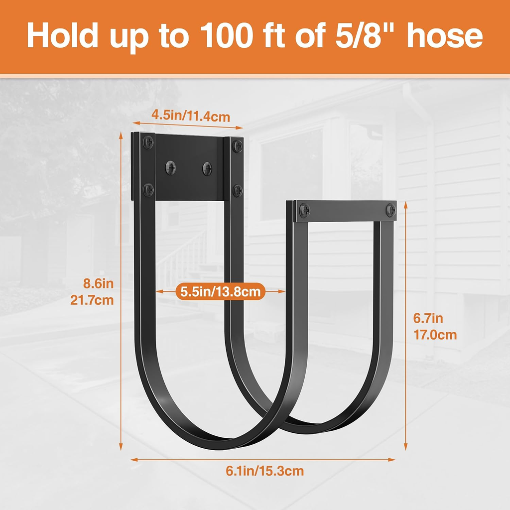 Compare Pulse Black Aluminum Hose Holder additional product photo
