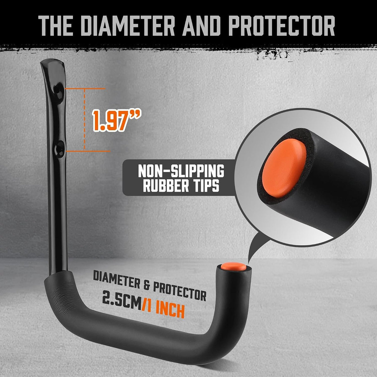 Compare Pulse Black Garage Utility Hooks Set additional product photo