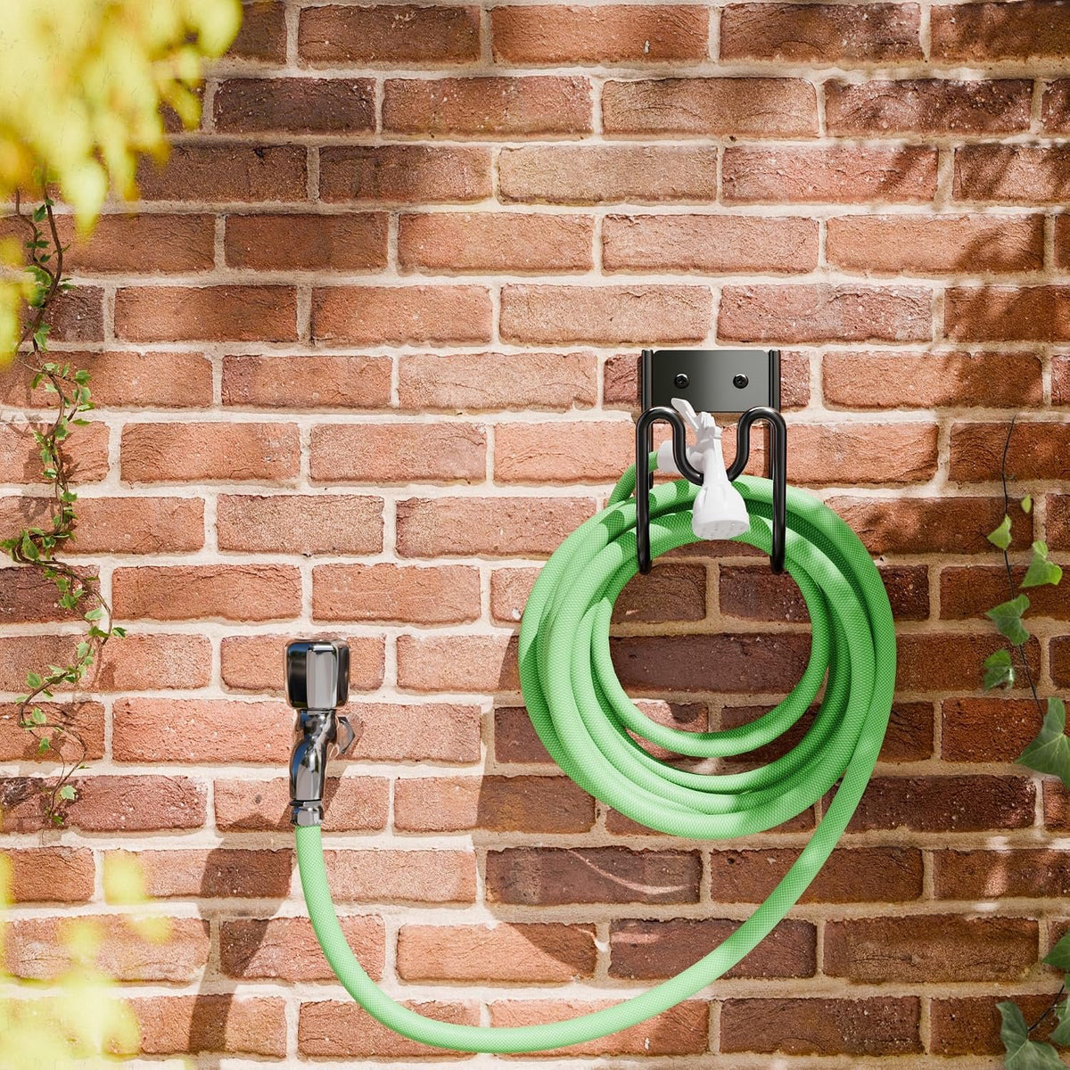 Compare Pulse Black Wall Mount Hose Holder with Nozzle Slot additional product photo