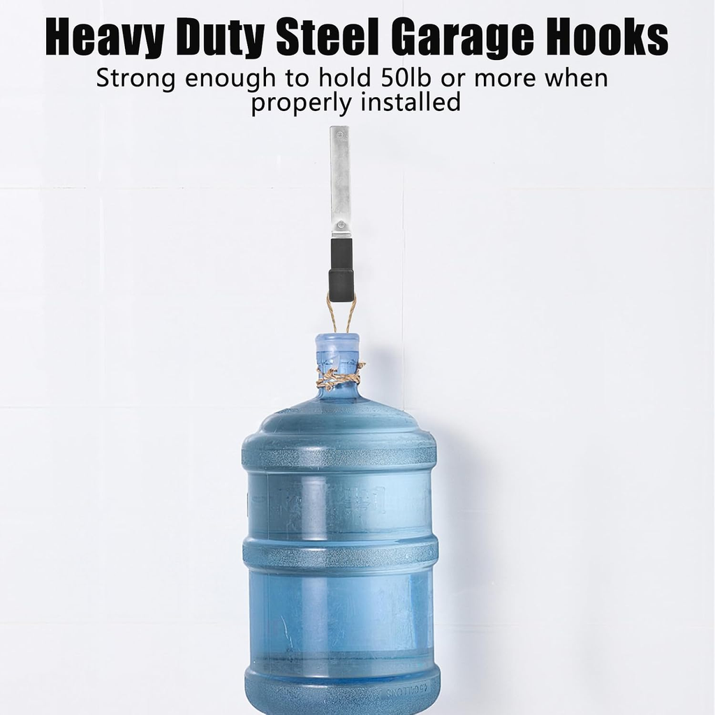 Compare Pulse Black Coated Garage Wall Hooks additional product photo