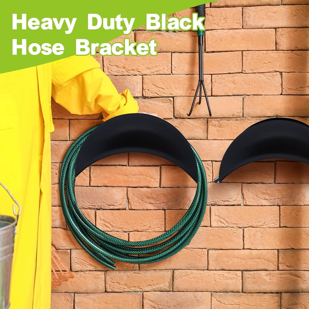 Compare Pulse Black Metal Wall Mount Hose Holders additional product photo