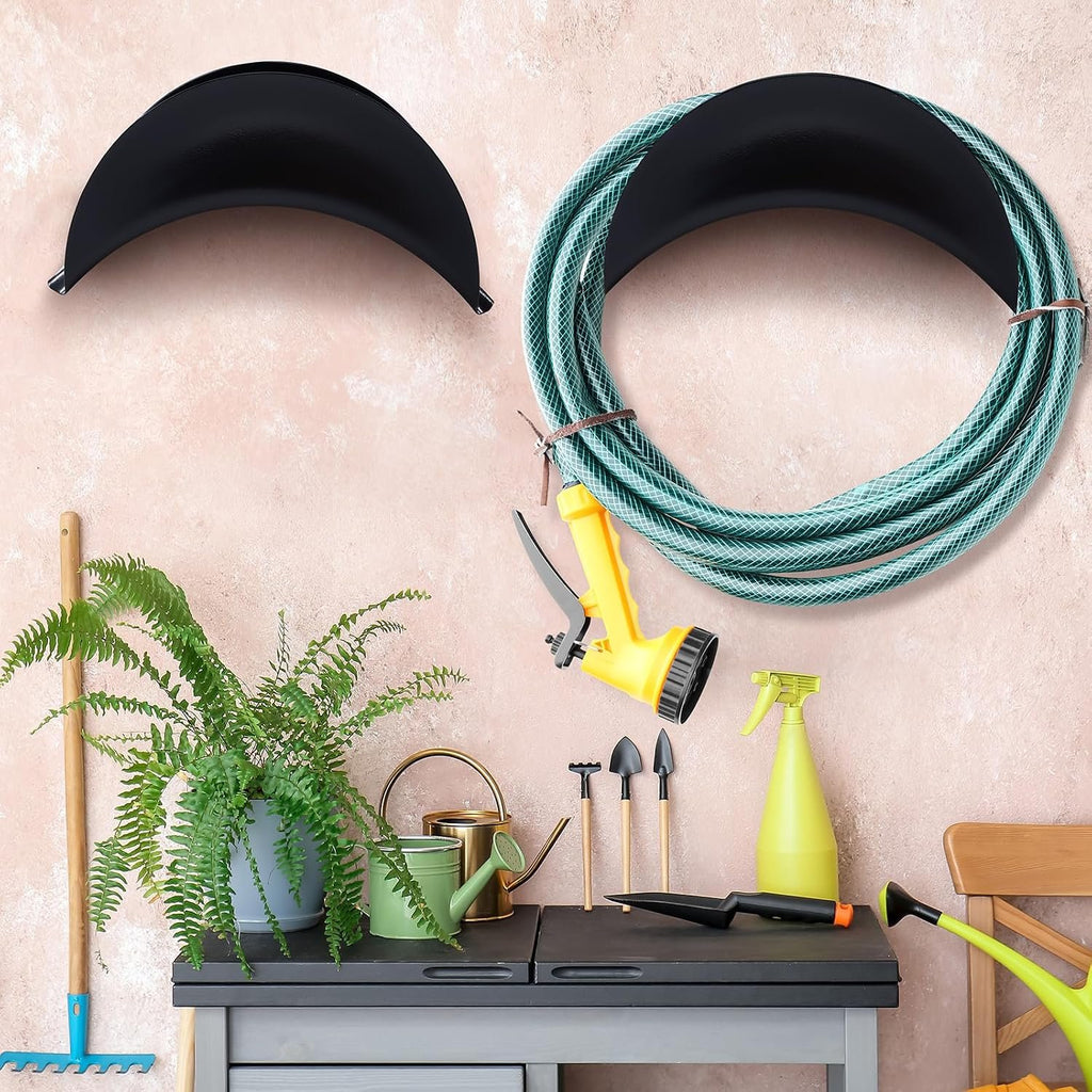 Compare Pulse Black Metal Wall Mount Hose Holders additional product photo