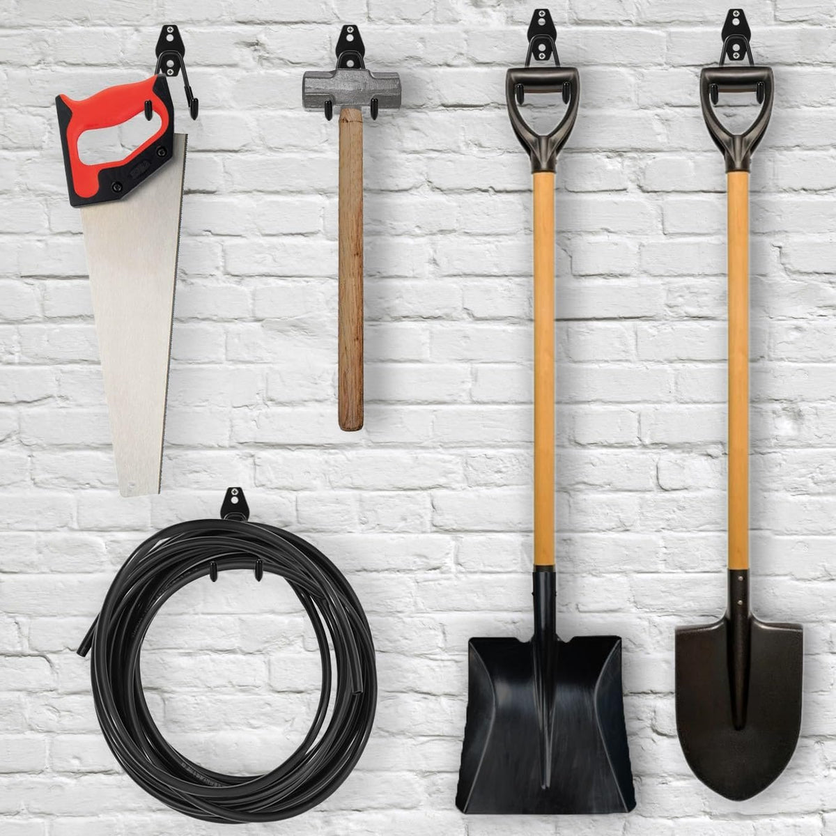 Compare Pulse Black Double Garage Storage Hooks additional product photo