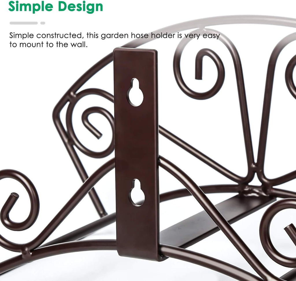 Compare Pulse Bronze Decorative Metal Hose Holder additional product photo