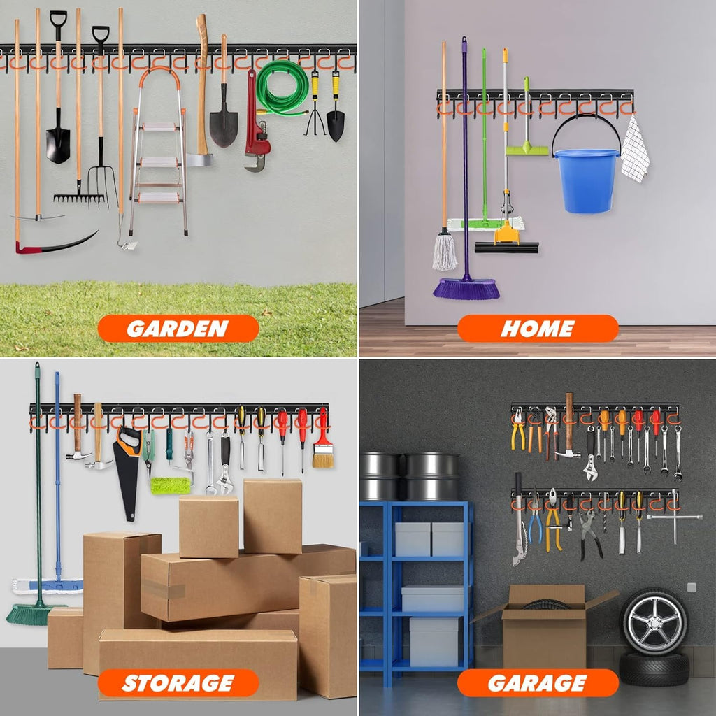 Compare Pulse Wall Mount Garden Tool Organizer Rails additional product photo