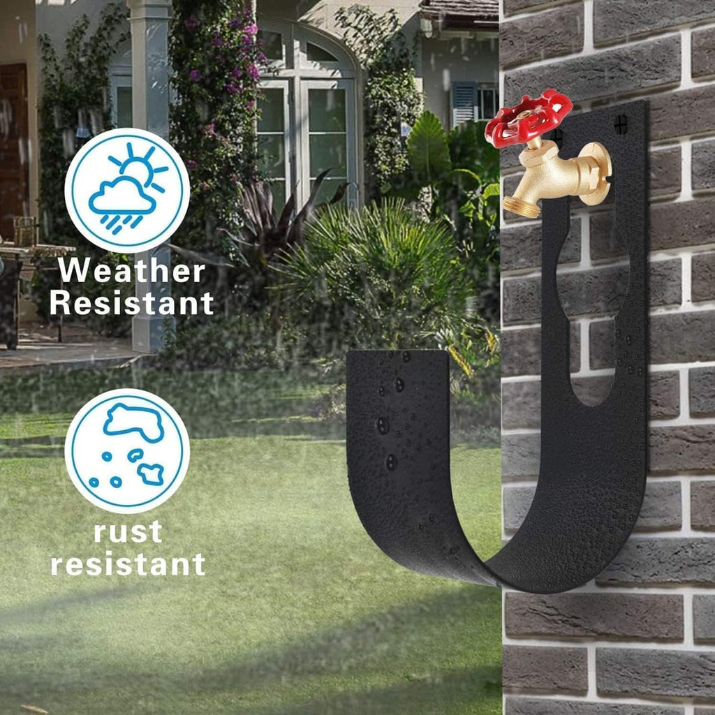 Compare Pulse Black Steel Garden Hose Holder additional product photo